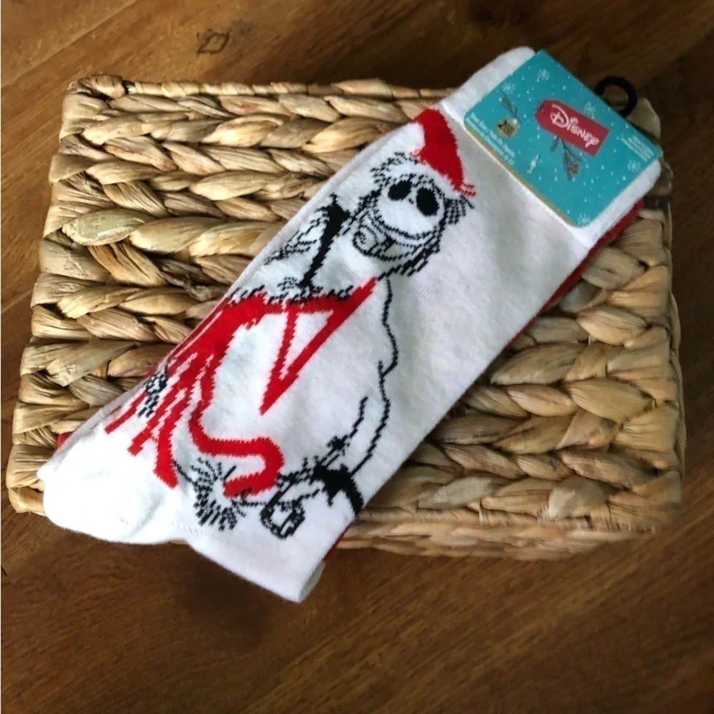 Disney: Nightmare Before Christmas 2 pair Crew Socks